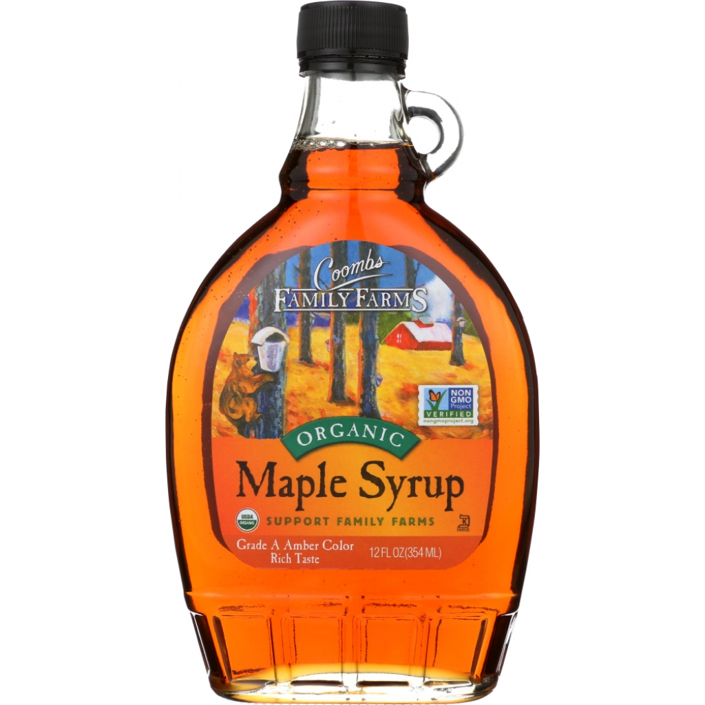 Grade A Organic Maple Syrup - Amber