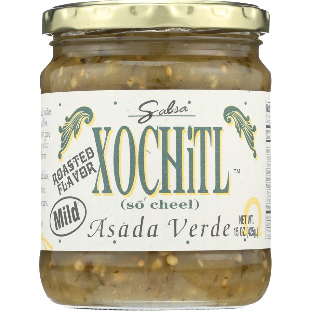 Xochitl Mild Salsa Asada Verde, 15 oz