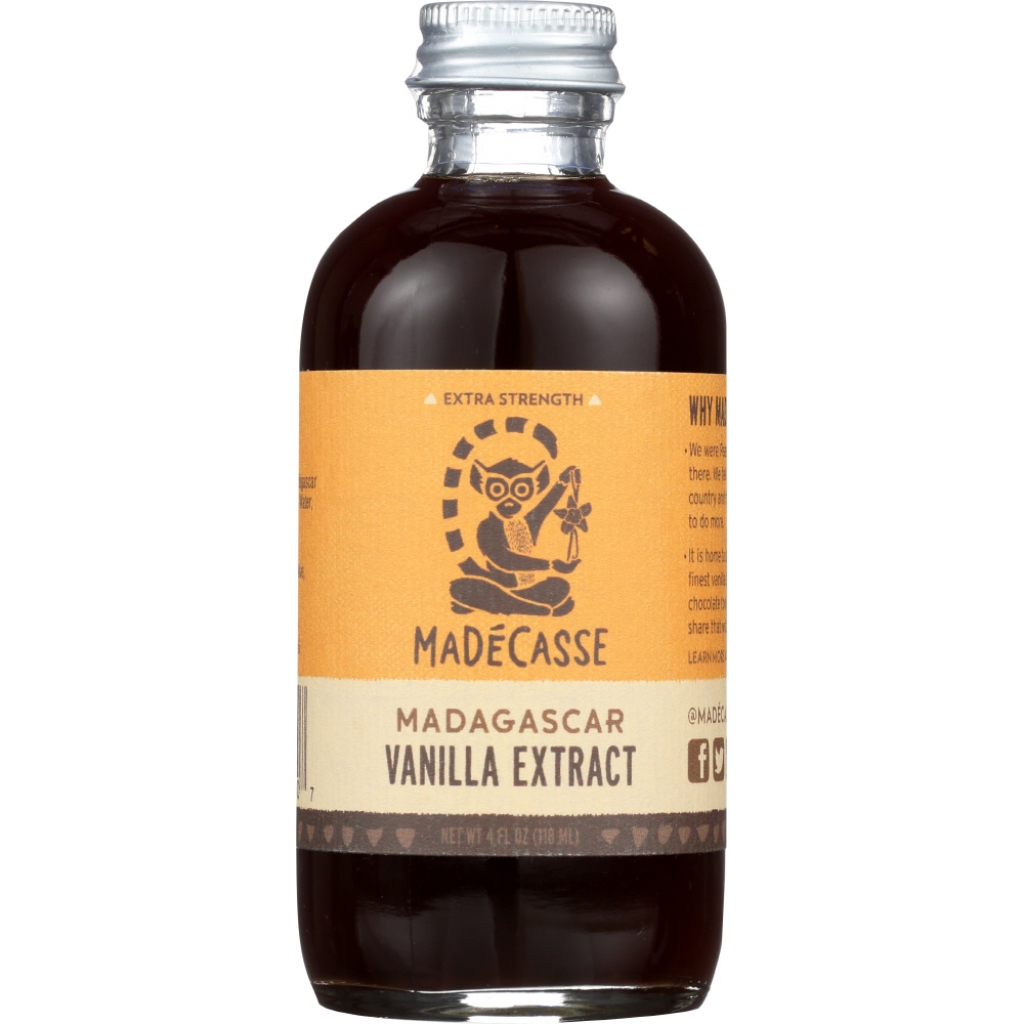 Pure Madagascar Vanilla Extract - 4 oz