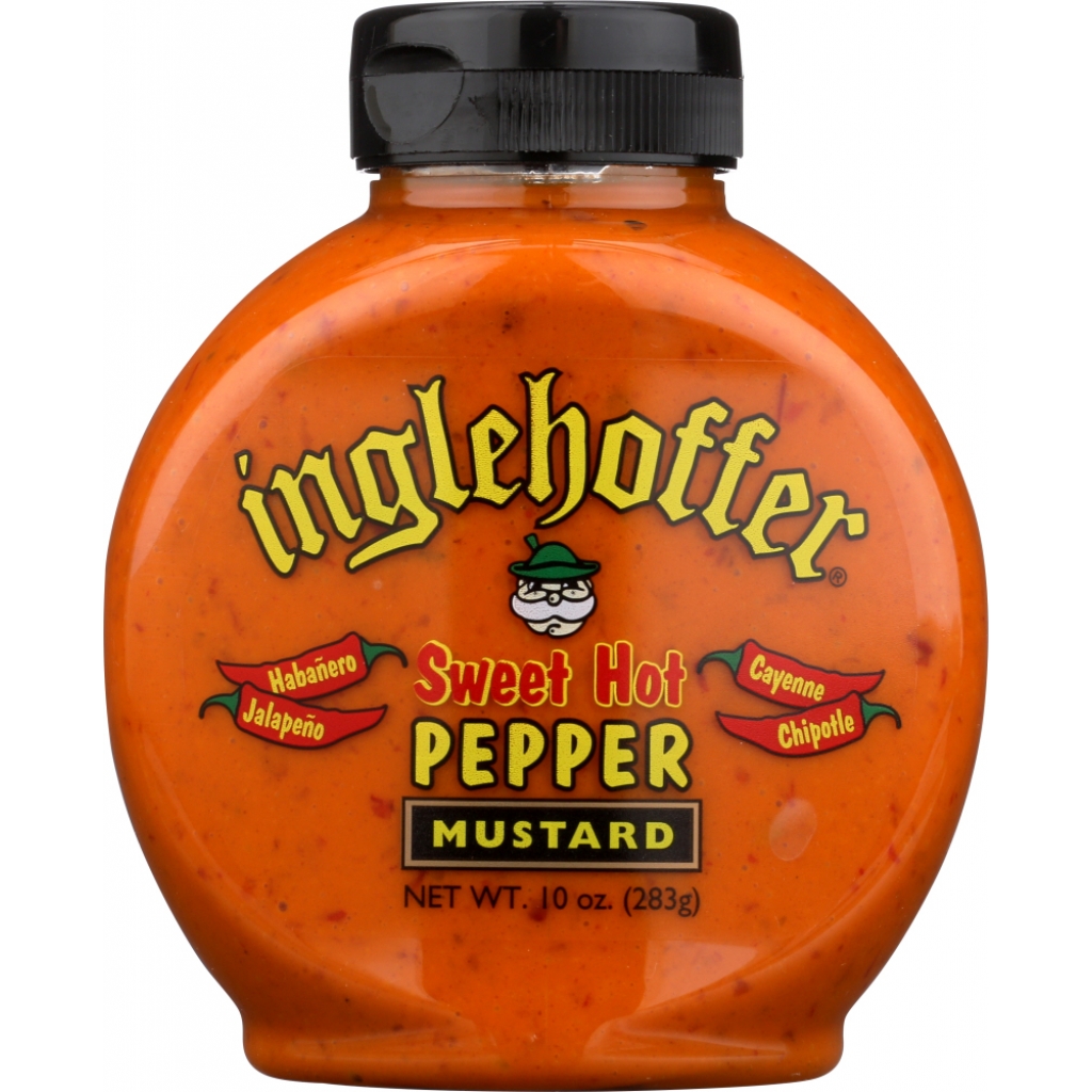 Habanero Jalapeno Sweet Hot Mustard - 10 oz