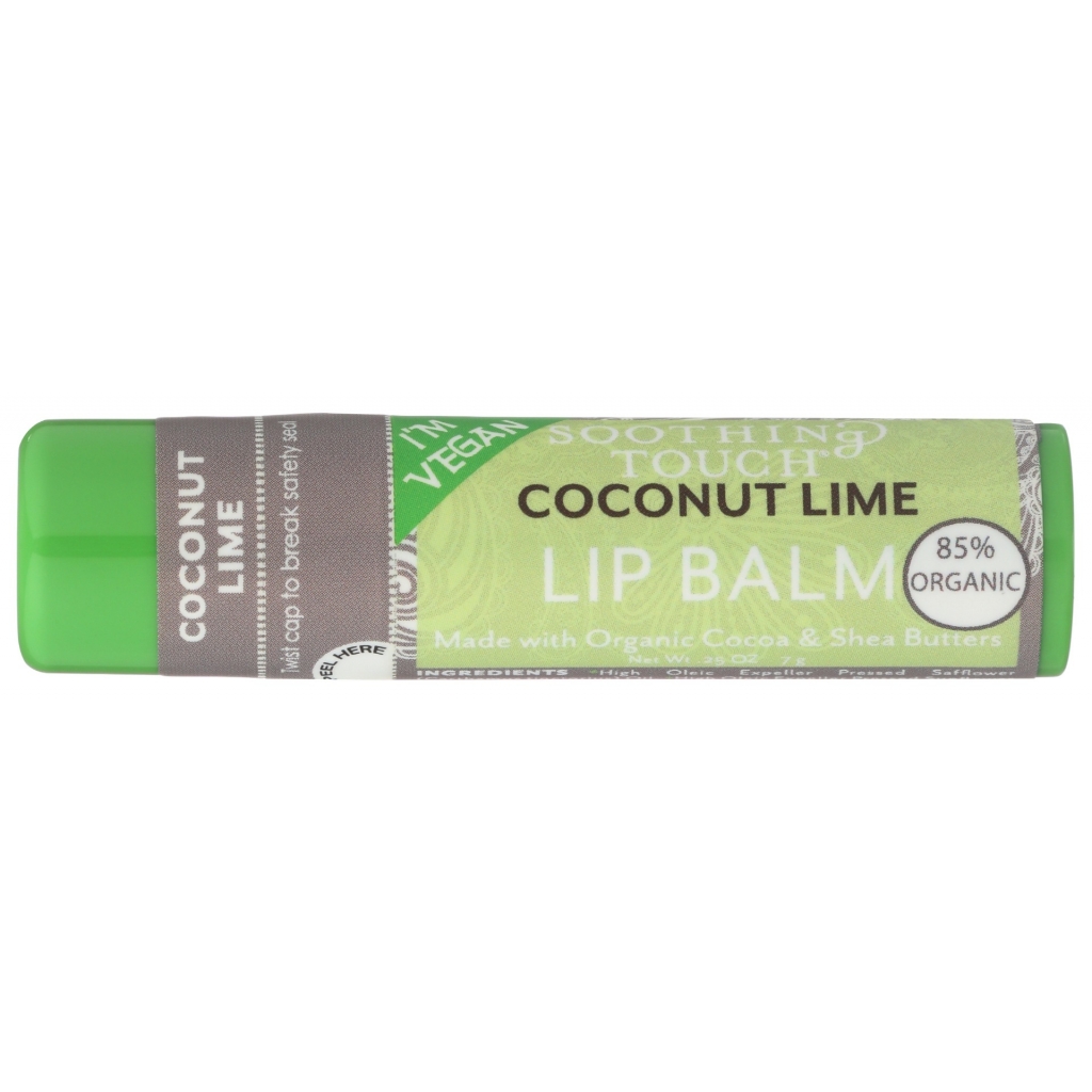 Coconut Lime Lip Balm, 0.25 oz