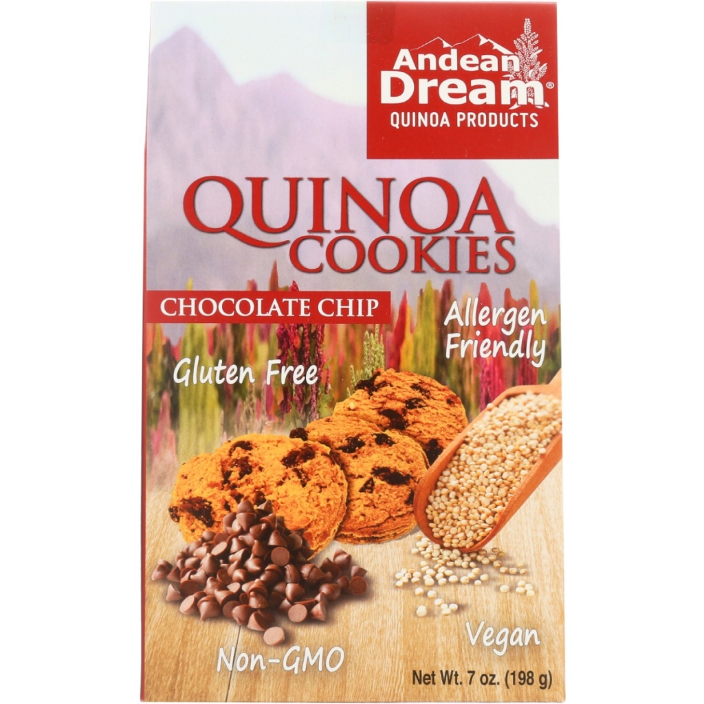 Organic Chocolate Chip Quinoa Cookies - 7 oz