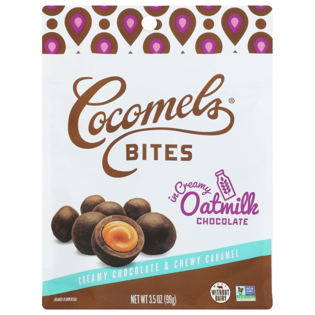 Oat Milk Chocolate Coconut Cream Caramel Bites