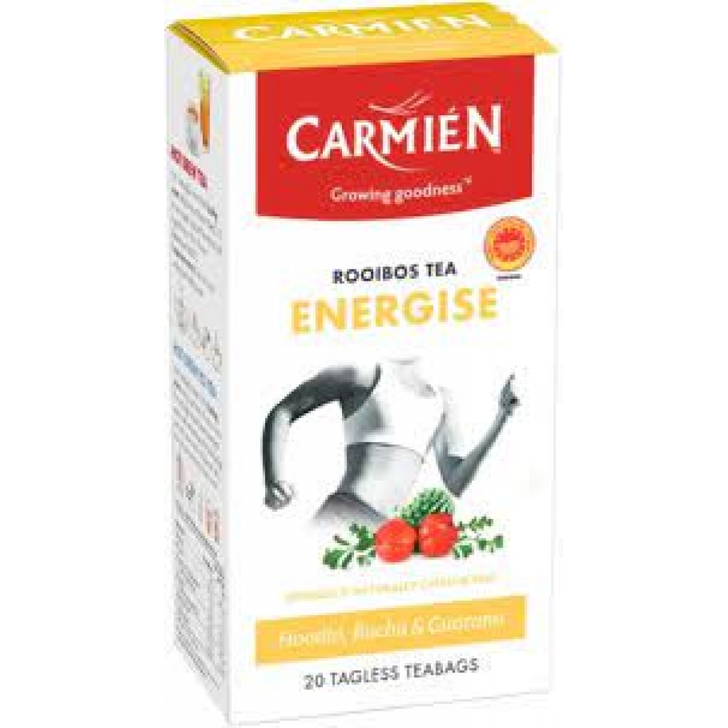 Energise Rooibos Tea with Guarana, 20 bags