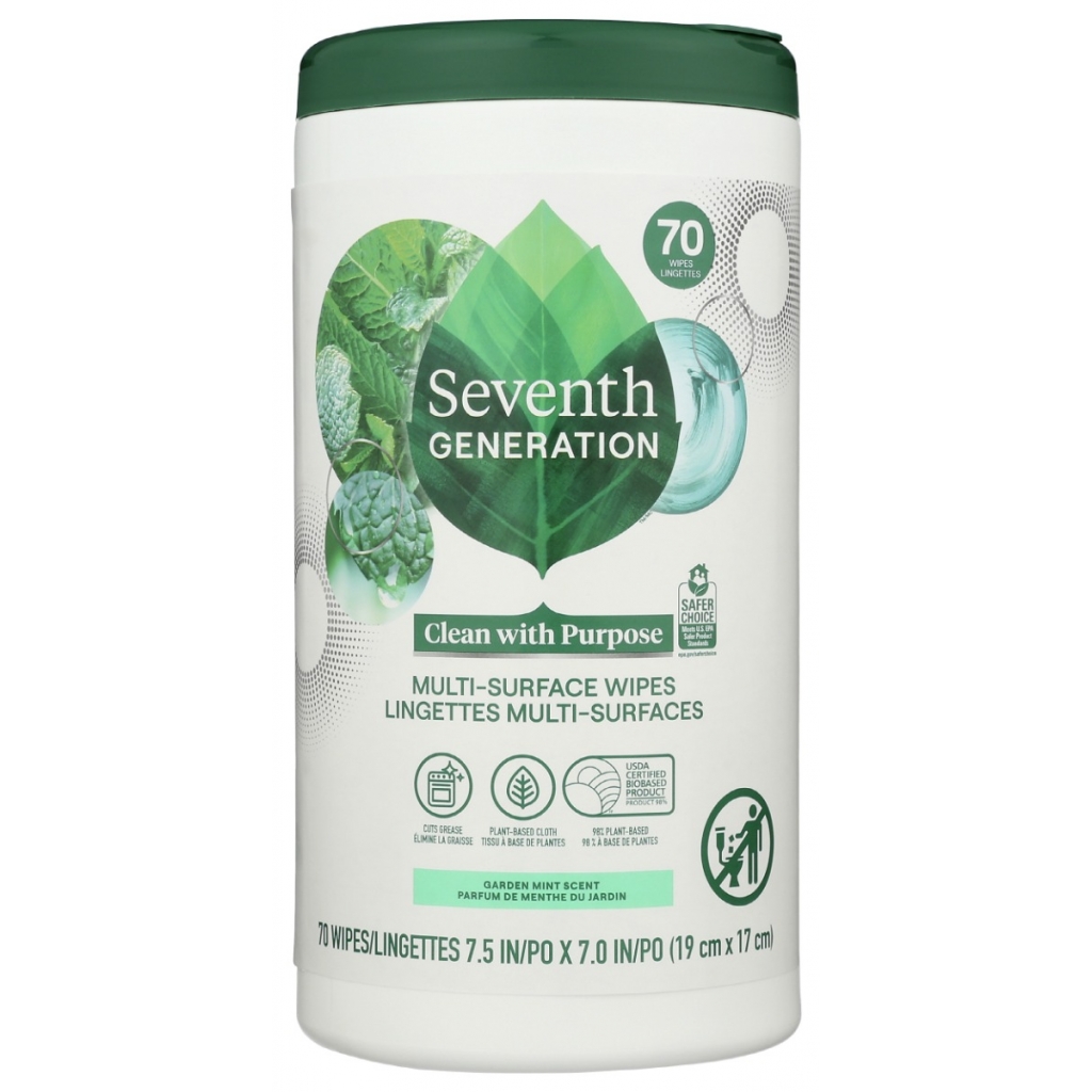 Garden Mint Multi-Surface Cleaning Wipes