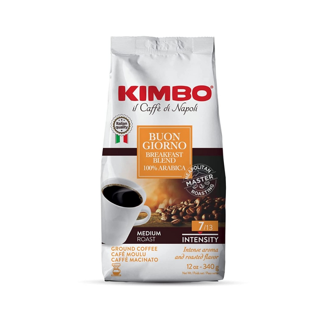 Kimbo Buongiorno Ground Coffee, 12 oz