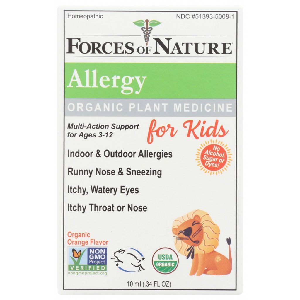 Certified Organic Kids Allergy Relief - 10 ml