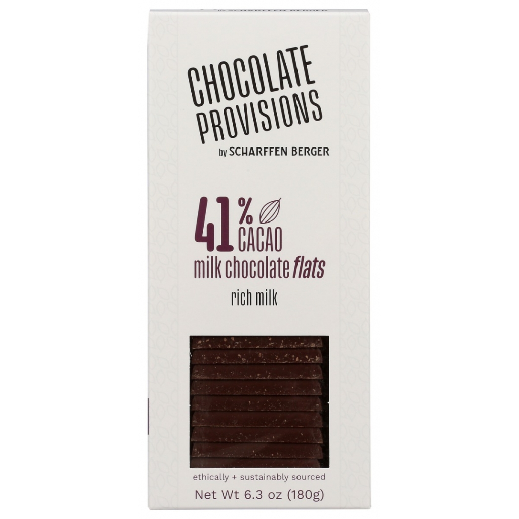 41% Milk Chocolate Flats - 6.3 oz