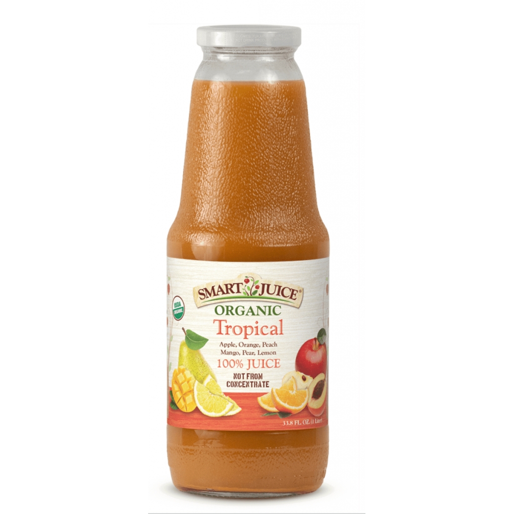 Organic Tropical Juice Blend, 33.8 oz