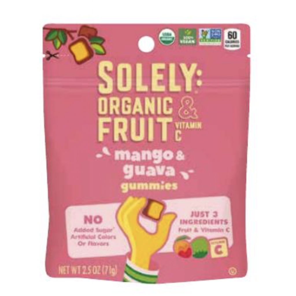 Fruit-Infused Gummies (Mango and Guava) - 2.5 oz