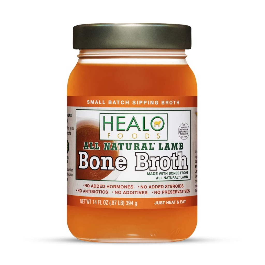 All Natural Lamb Bone Broth - 14 fl oz