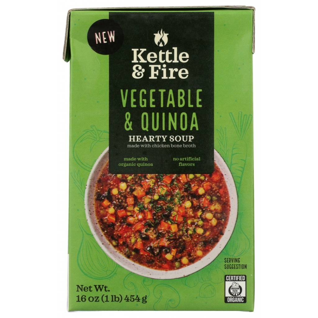 Savory Vegetable and Quinoa Soup - 16 oz