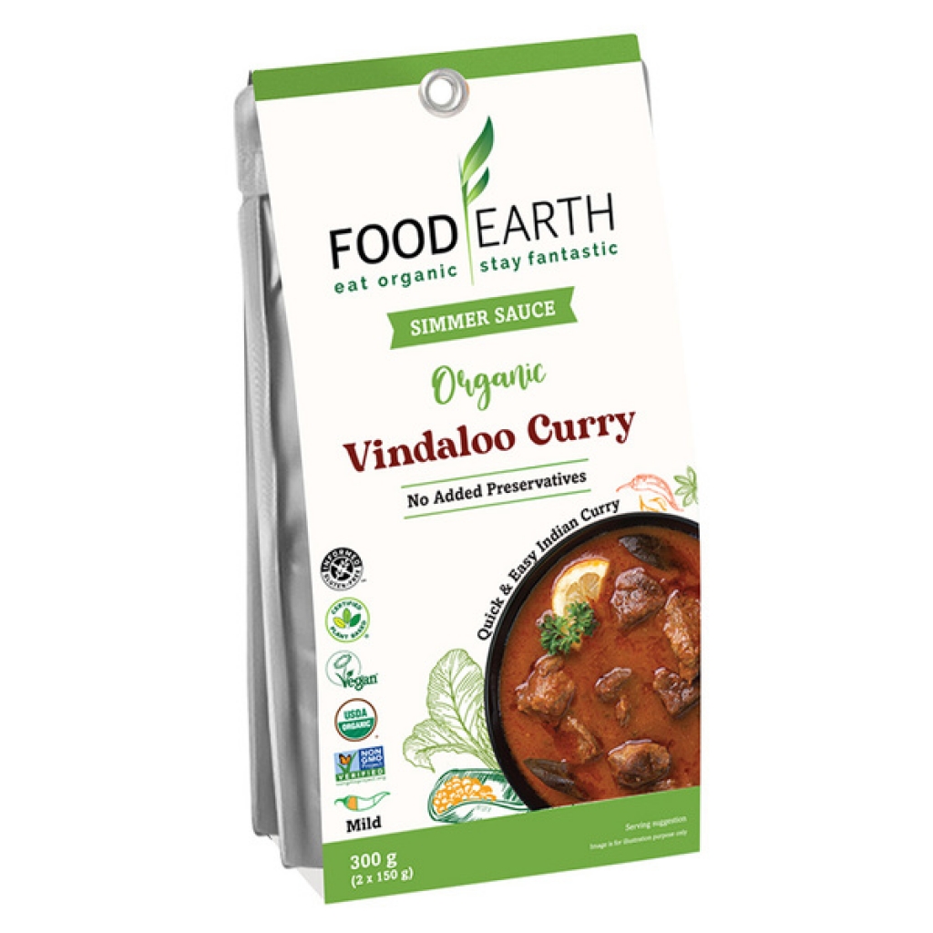 Organic Vindaloo Curry Simmer Sauce - 10.58 oz