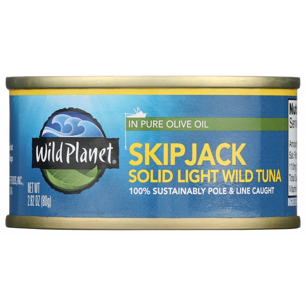 Wild Skipjack Tuna in Pure Olive Oil