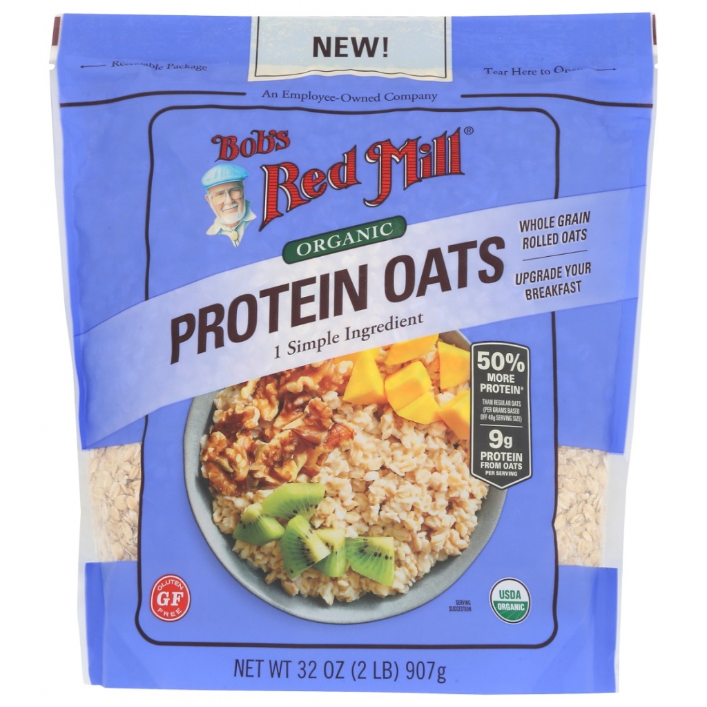 Supercharged Organic Protein Oats - 32 oz