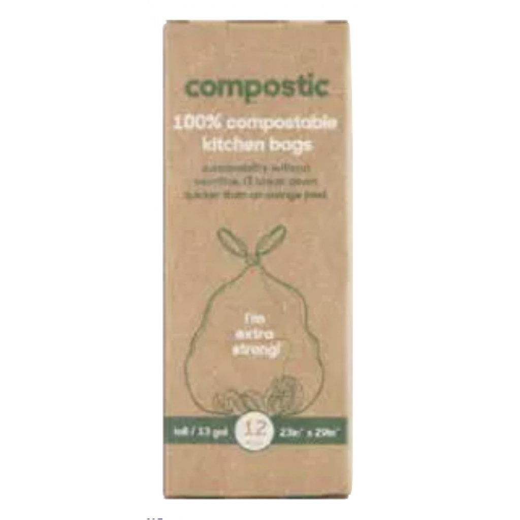 Compost Kit Trash Bags, 12 Bags