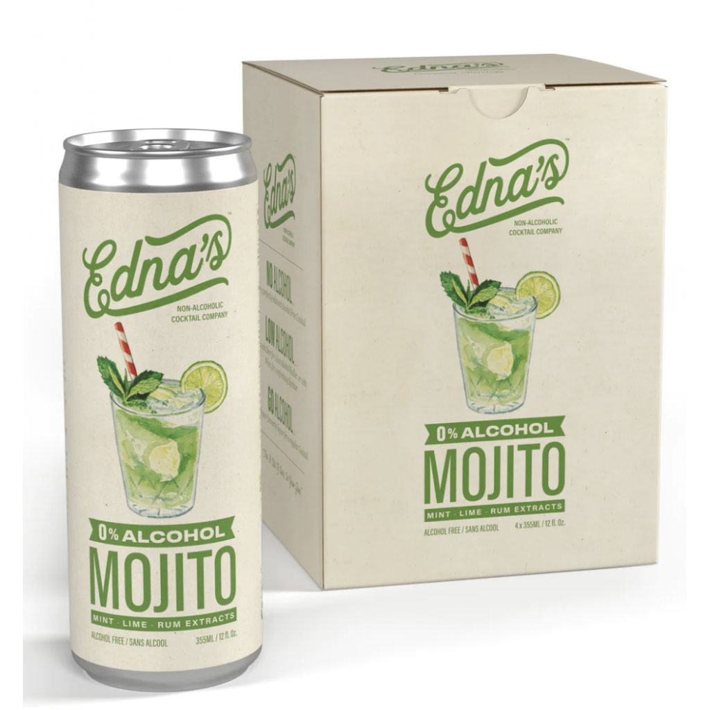 Mocktail Na Mojito - 4 Pack - Refreshing Alcohol Free Drink