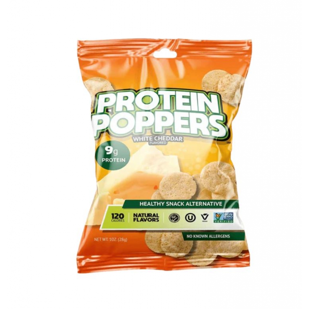 Protein-Rich White Cheddar Chips - 1 oz