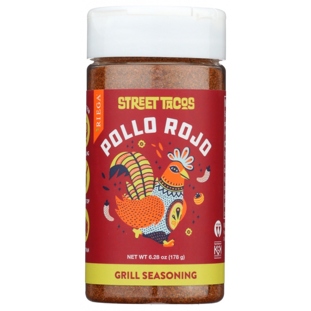 Pollo Rojo Grilling Seasoning - Robust Flavor