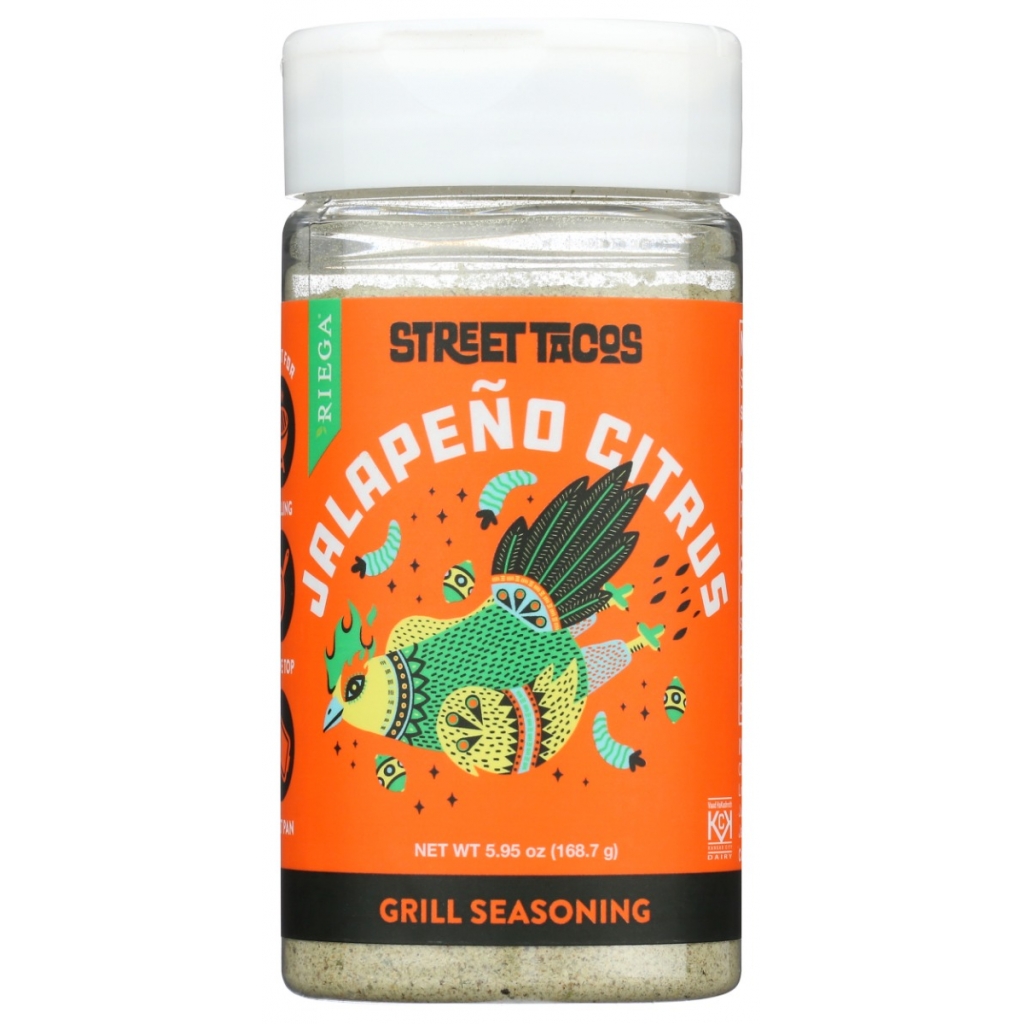 Tangy Grilled Jalapeño Citrus Seasoning - 6.28 oz