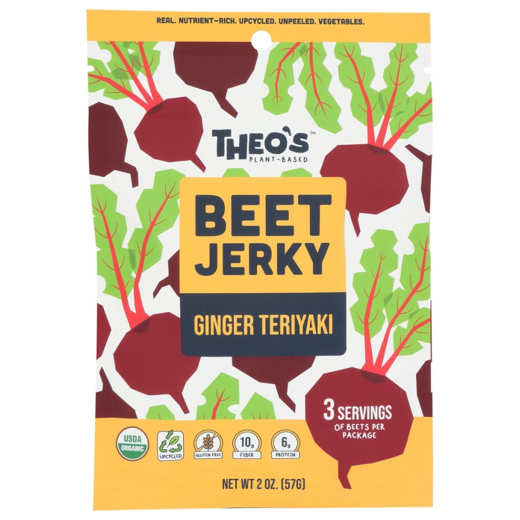 Ginger Teriyaki Beet Jerky