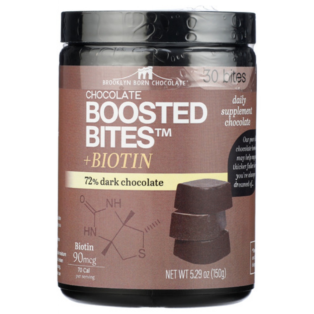 Biotin Dark Chocolate Bites