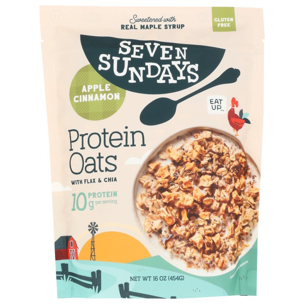 Apple Cinnamon Protein Oats - 16 oz