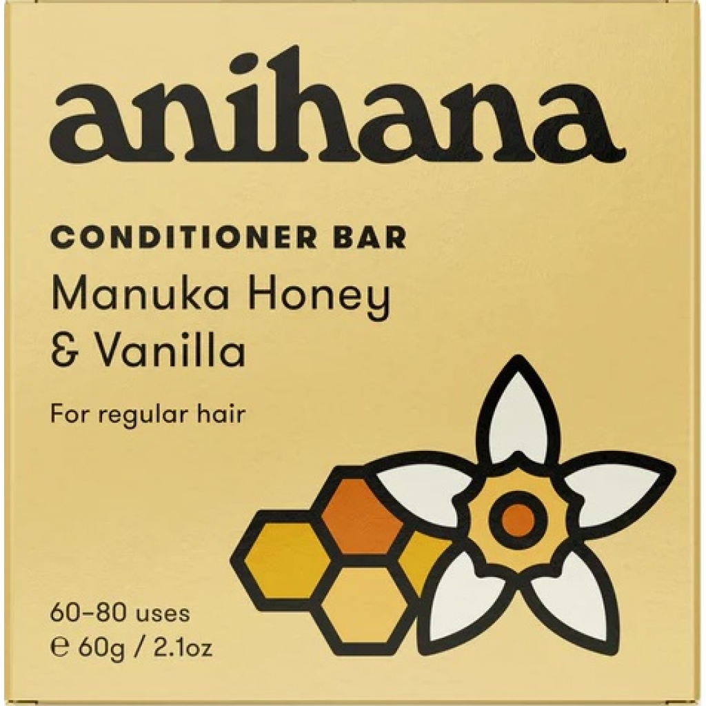 Manuka Honey & Vanilla Conditioner Bar, 60 gm