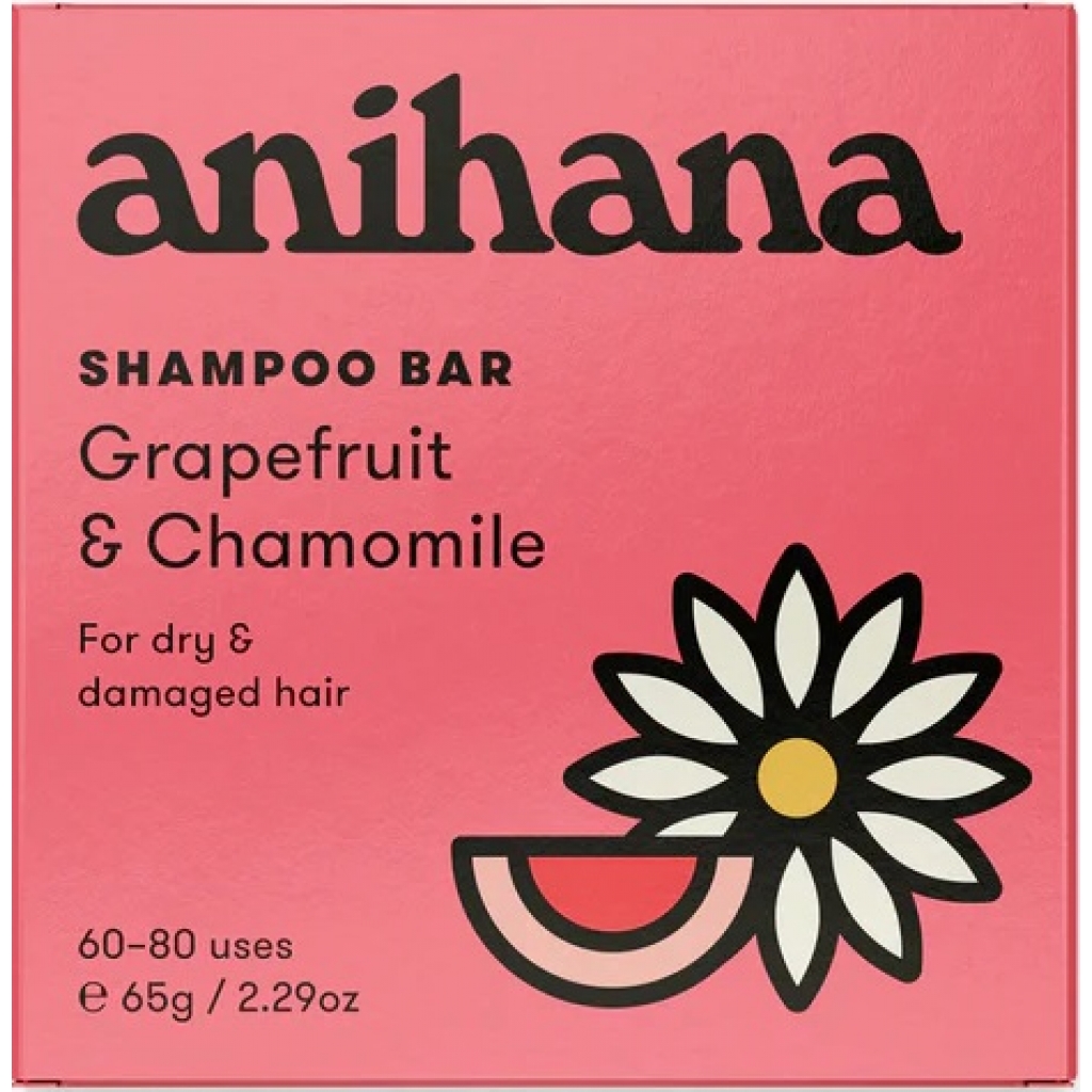 Grapefruit and Chamomile Shampoo Bar, 65 gm - Eco-Friendly Shampoo