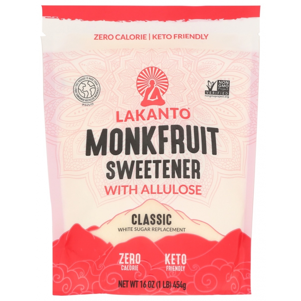 Classic Monkfruit Sweetener with Allulose - Sugar Substitute