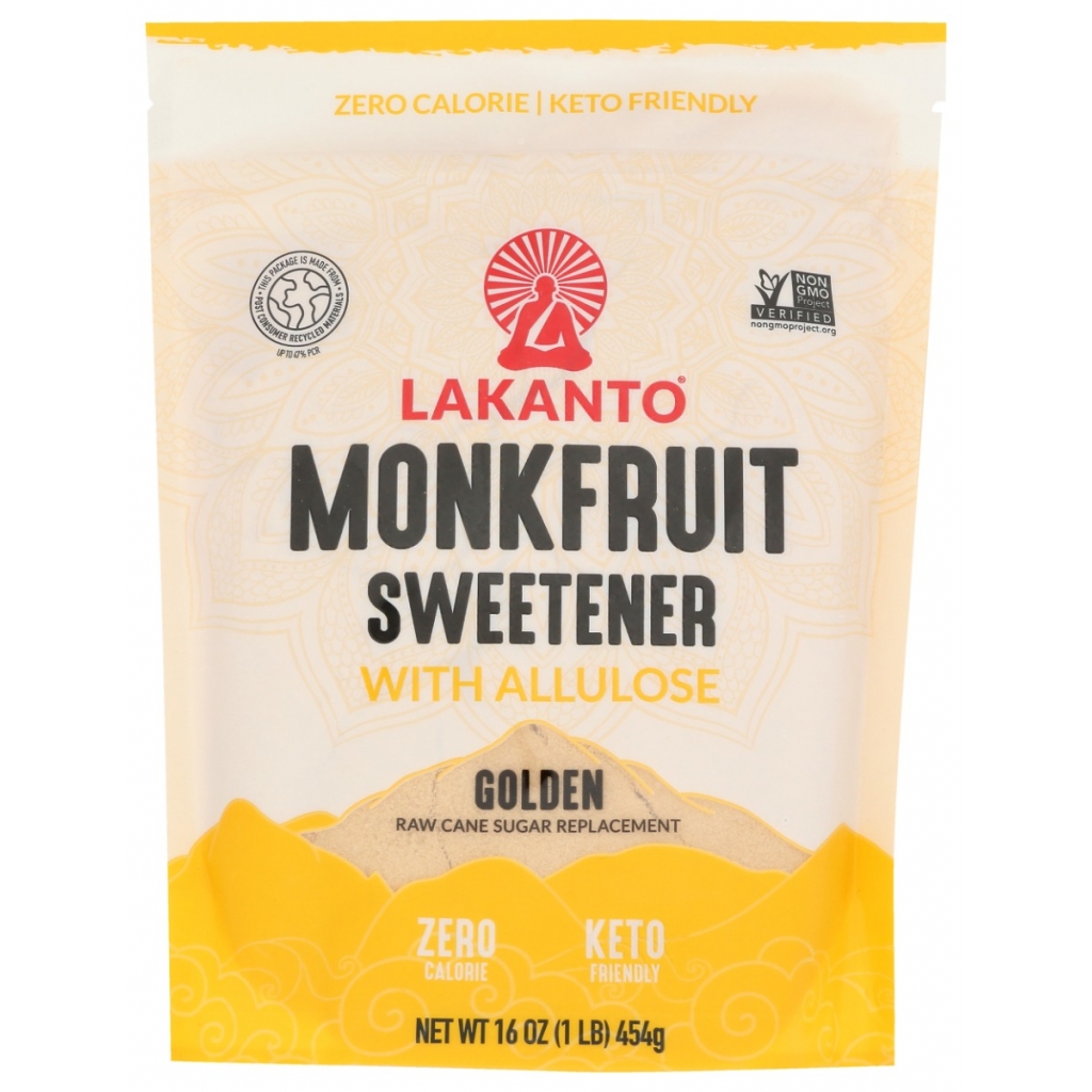 Golden Monkfruit Sweetener with Allulose