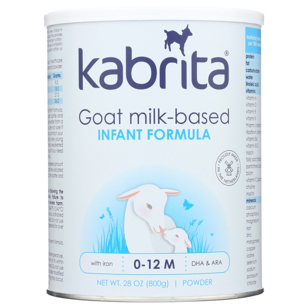 Kabrita Goat Milk-Based Infant Formula with Iron - 28 oz