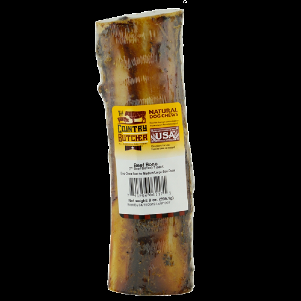 Beef Center Bone Dog Treats - 7In