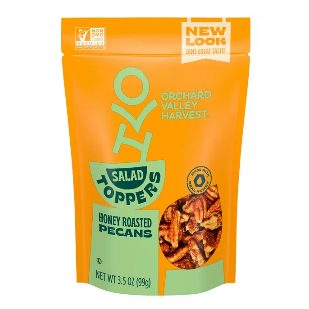 Honey Roasted Pecans Salad Toppers, 3.5 oz - Gourmet Blend