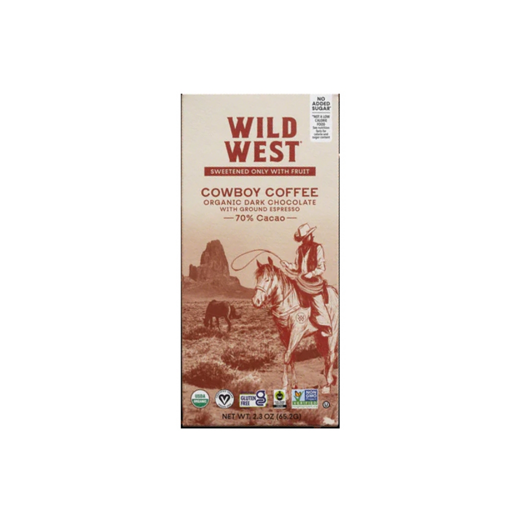 Cowboy Coffee Chocolate Bars - 2.3 Oz