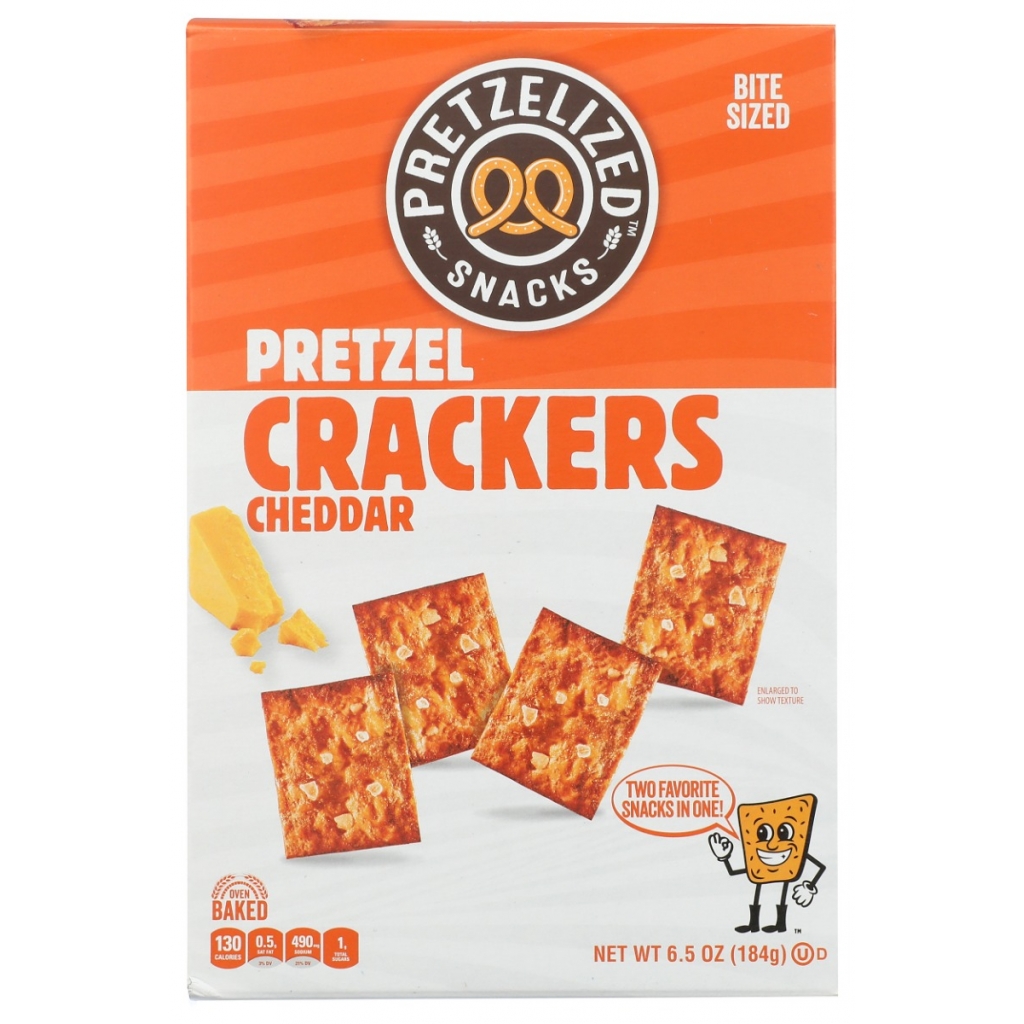 Cheddar Pretzel Crackers