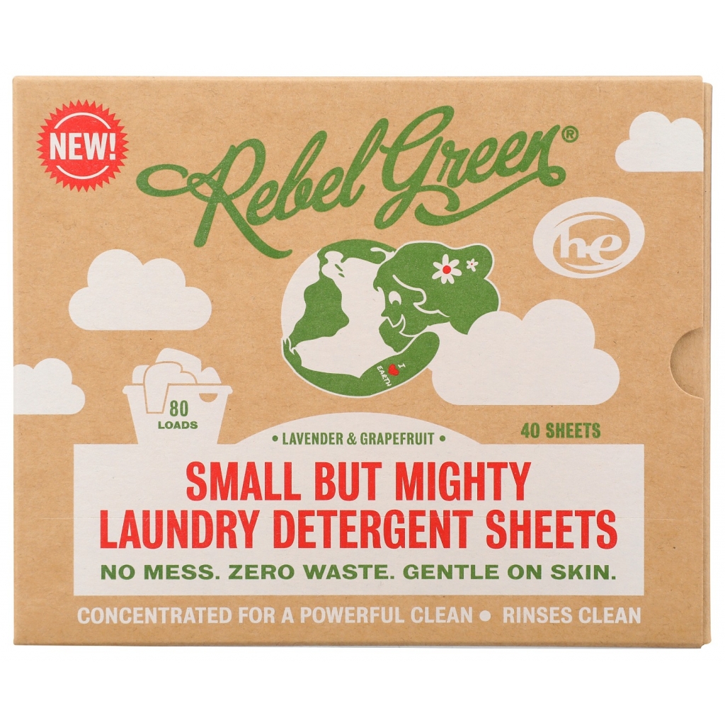 Small But Mighty Laundry Detergent Sheets