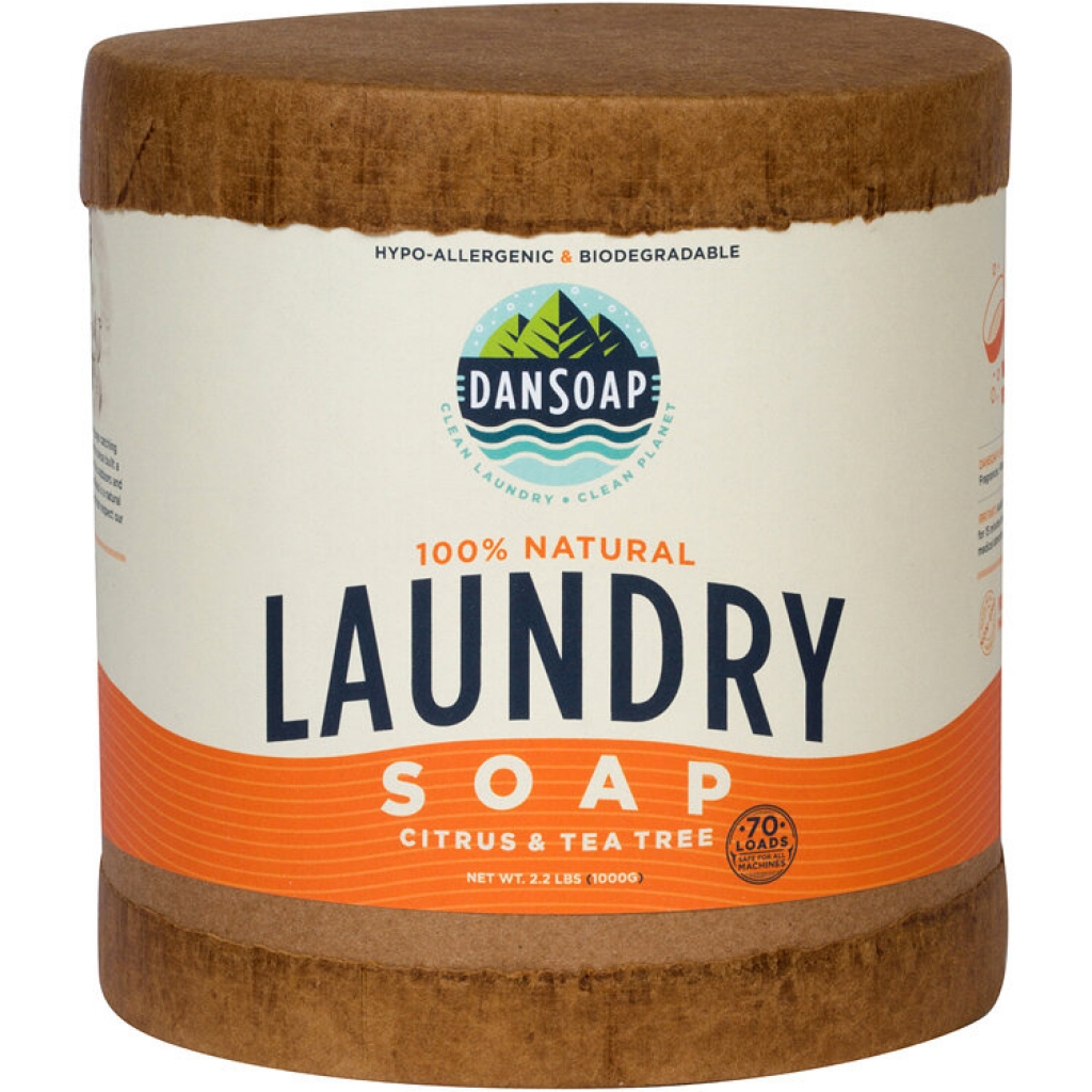 Citrus and Tea Tree Laundry Powder, Eco-Friendly Clean