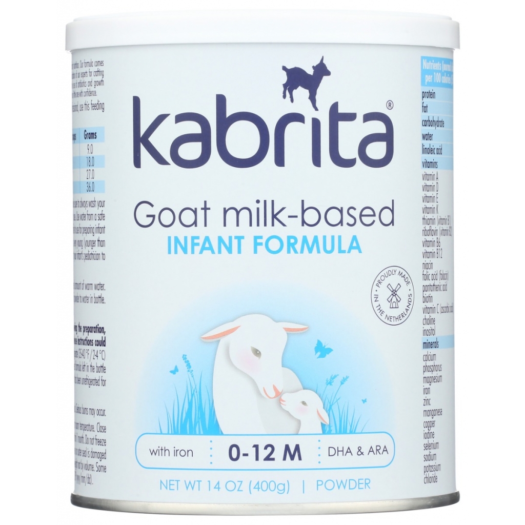 Goat Milk-Based Infant Formula with Iron, 400g