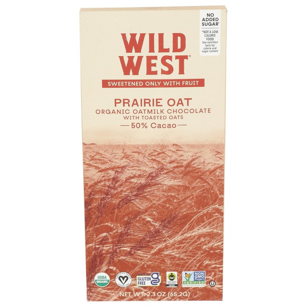 Decadent Dairy-Free Prairie Oat Chocolate Bars - 2.3 oz