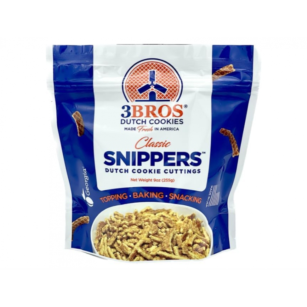 Stroopwafels Snippers for Topping and Snacking