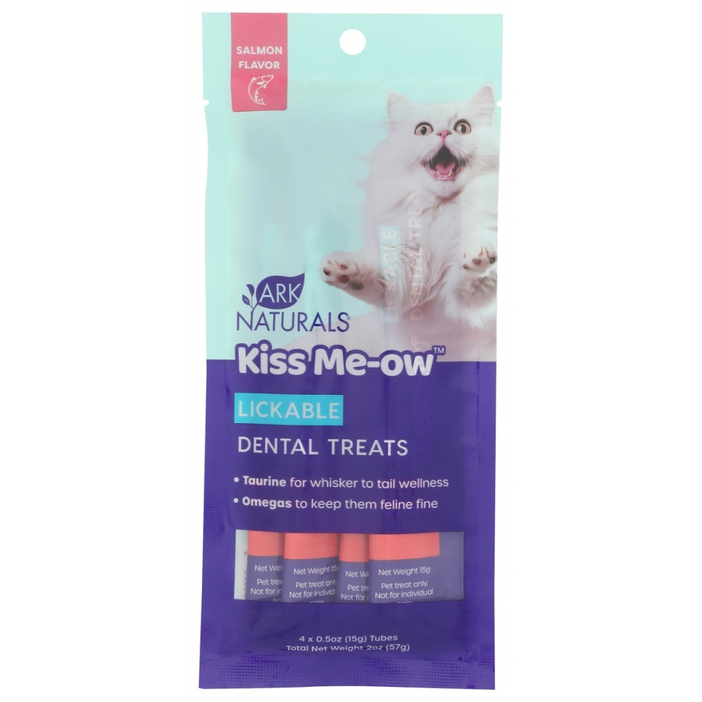 Kiss Me-Ow Lickable Tuna Dental Cat Treats, 2 oz