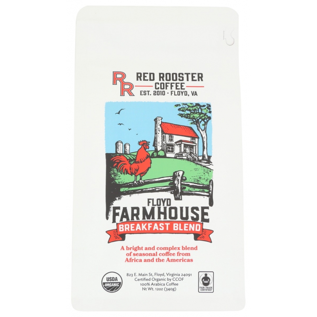 Organic Floyd Farmhouse Breakfast Blend Coffee - 12 oz