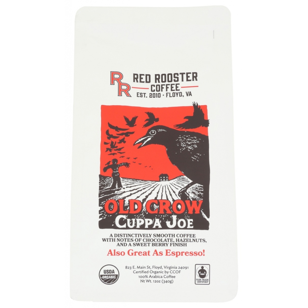 Organic Old Crow Cuppa Joe Coffee - 12 oz