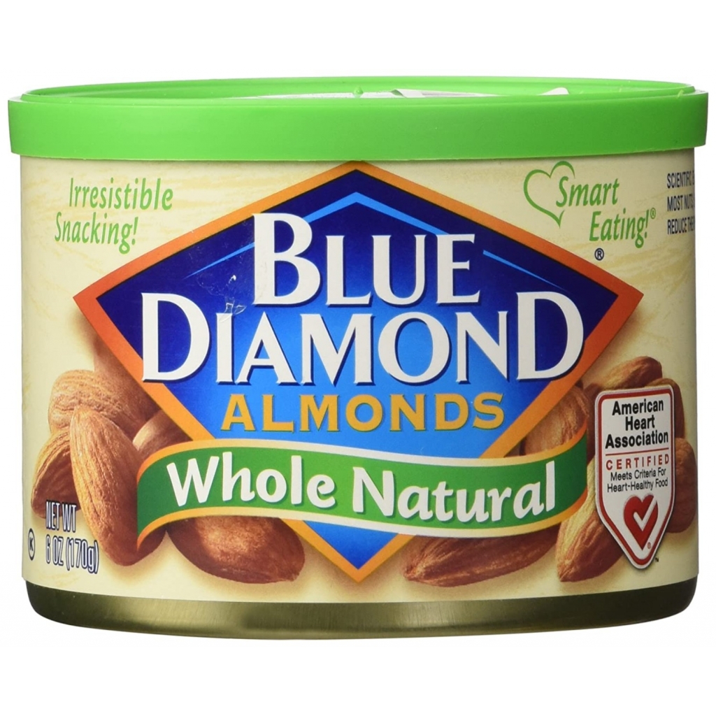 Whole Natural Almonds - 6 oz