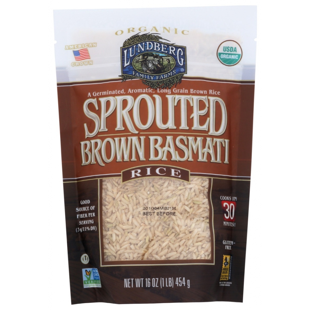 Organic Sprouted Brown Basmati Rice