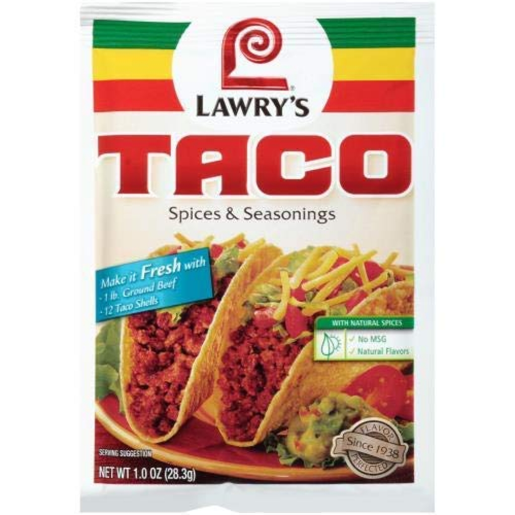 Lawry's Taco Seasoning Mix - 1 oz