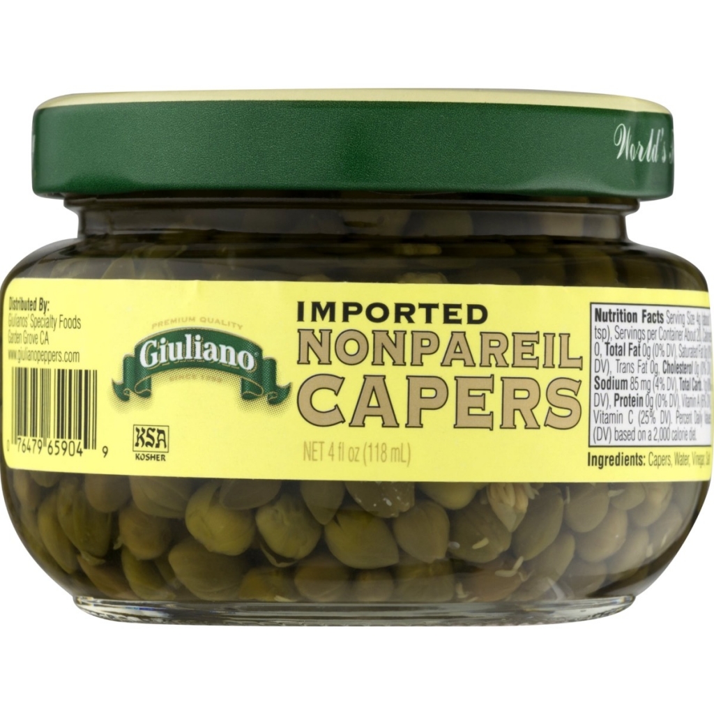 Imported Nonpareil Capers - Premium Quality Flavor