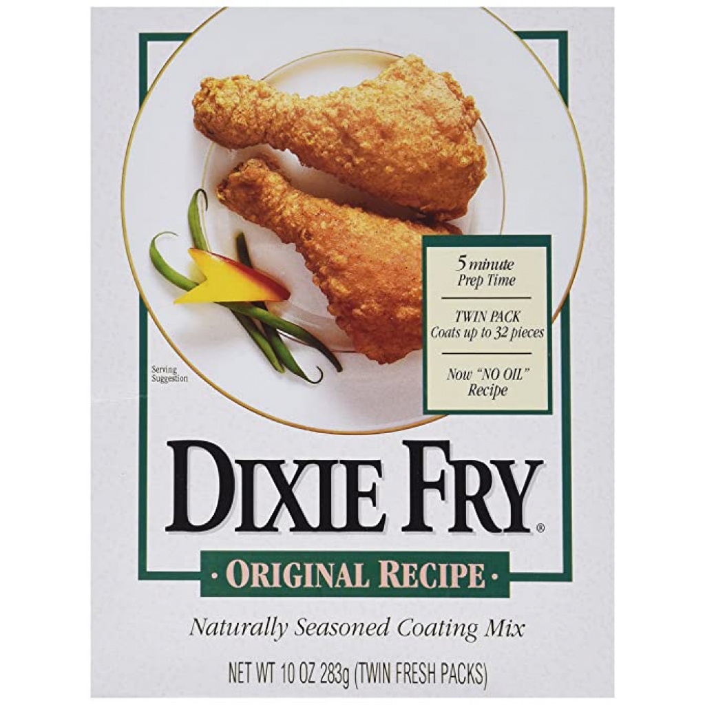 Dixie Fry Seasoned Original Recipe, Versatile Coating