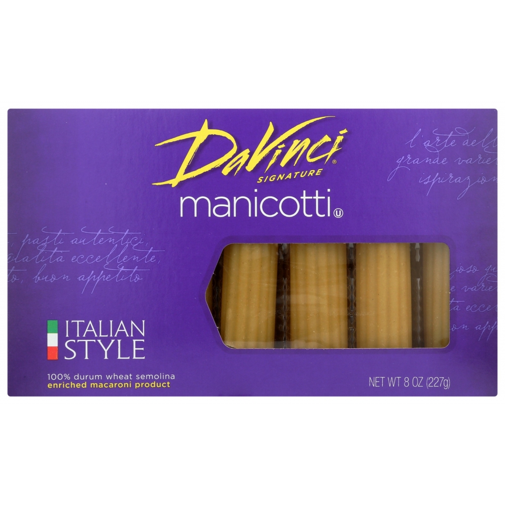 Manicotti Cannelloni Pasta - 8 oz